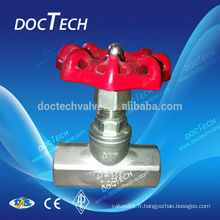 DN15 1/2" appareil déprimogène Gate valve 200 WOG, acier inoxydable 304, l’extrémité du fil